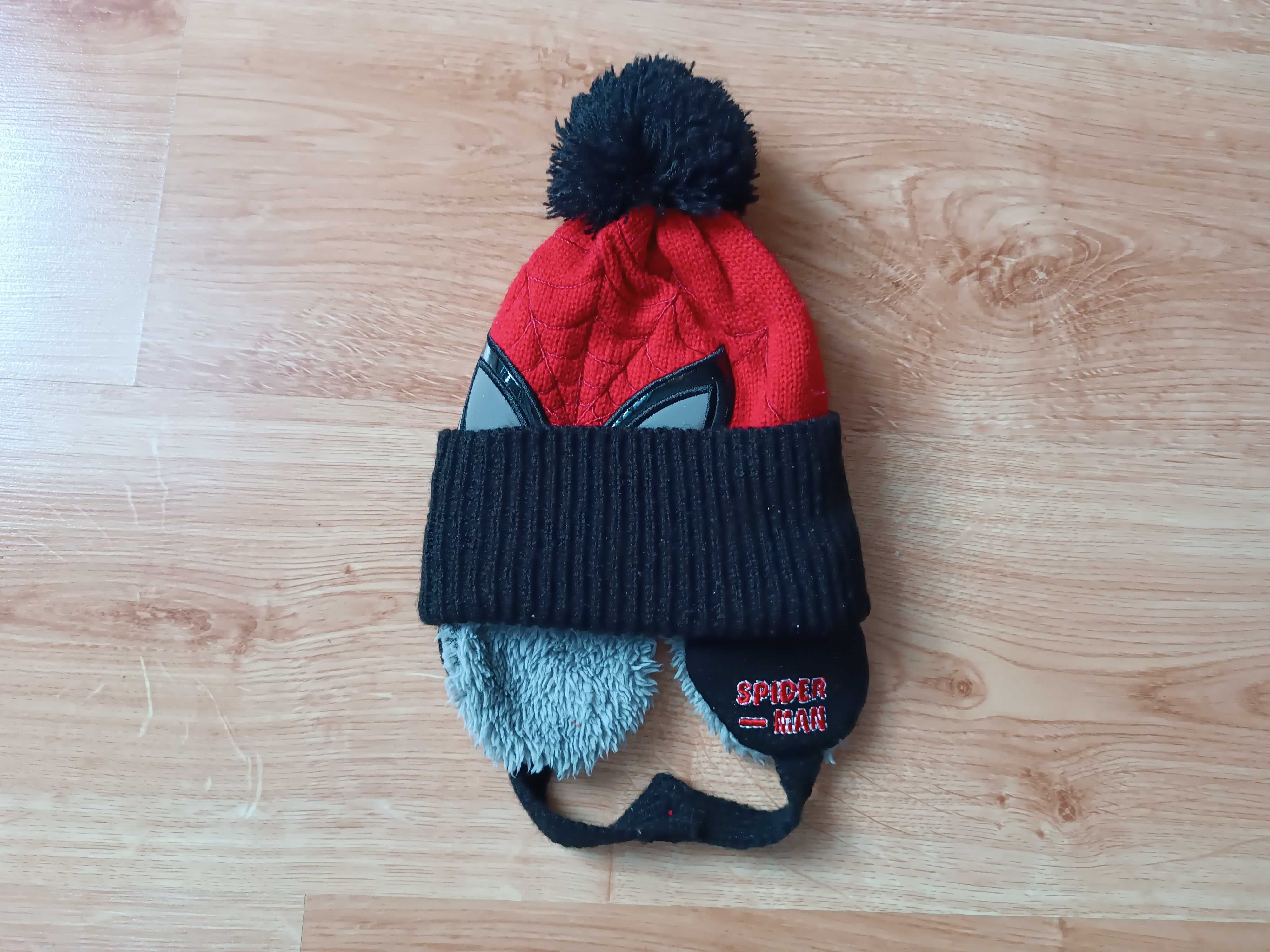 Czapka dziecięca zimowa Marvel Spider-Man rozm. 40-44.