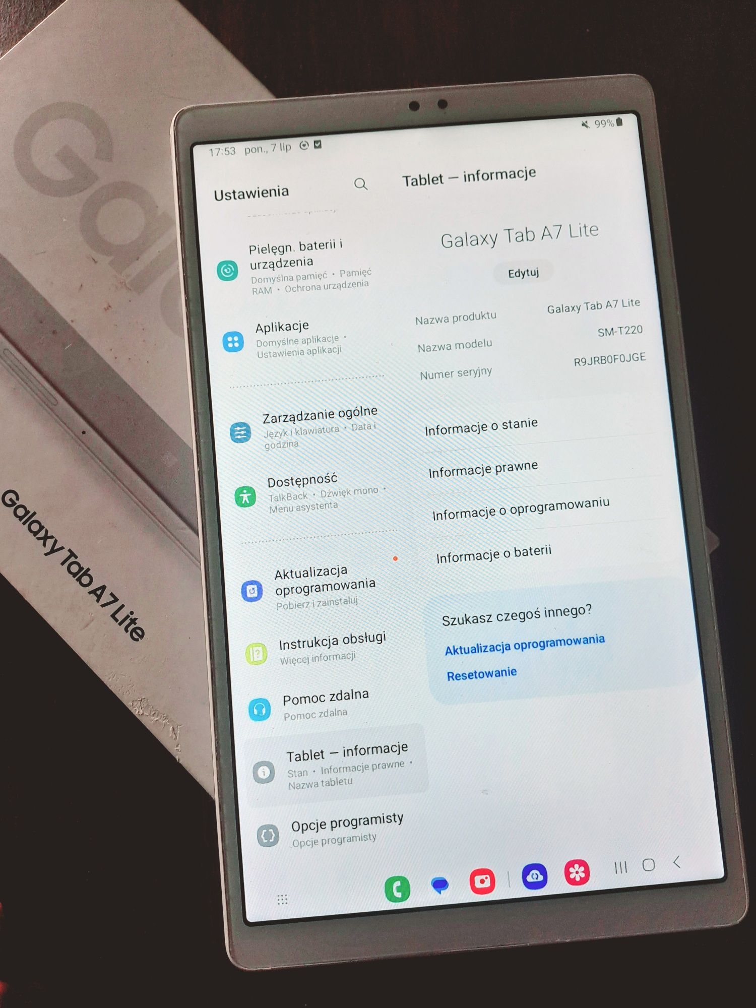 Samsung galaxy tab a7 lite