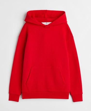 Bluza czerwona oversize H&M roz. 170 (14Y+) Nowa nieropakowana