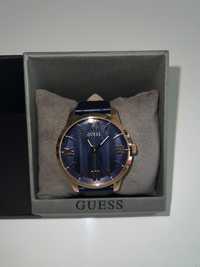 Relogio GUESS Azul e Dourado para homem