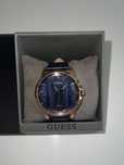 Relogio GUESS Azul e Dourado para homem