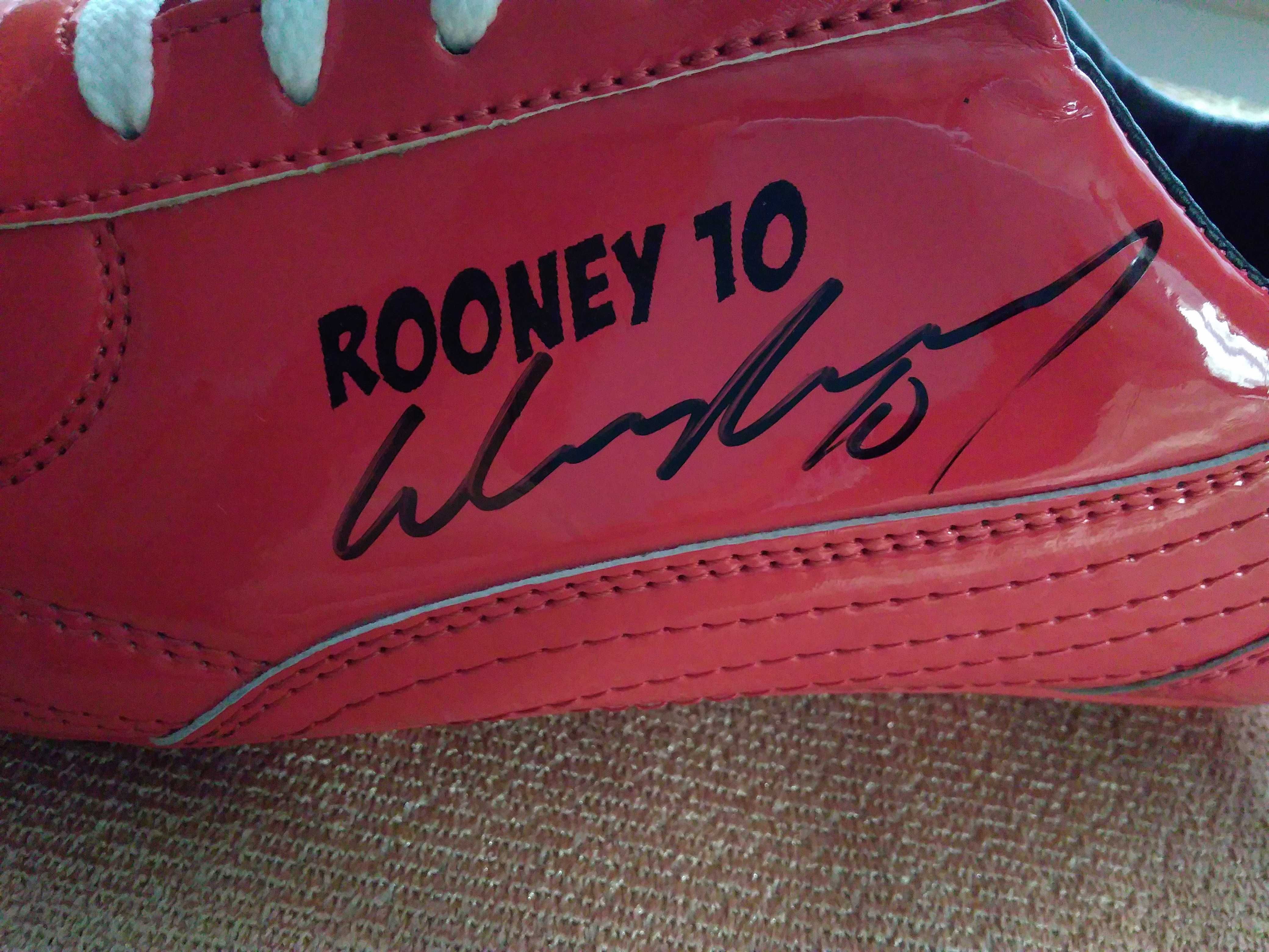 Piłka Nożna Wayne Rooney autograf podpis dowód Anglia unikat okazja