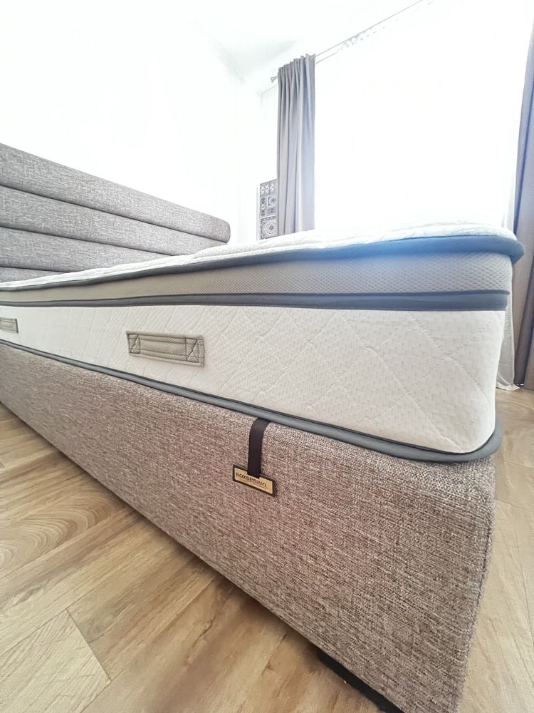 Кровать с матрасом 180/200 Boxspring