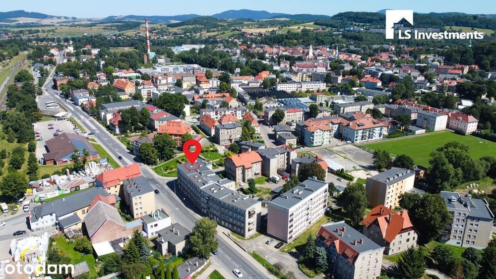 Mieszkanie 51 m² 2 pokoje II p. Miejskie C.O. ***