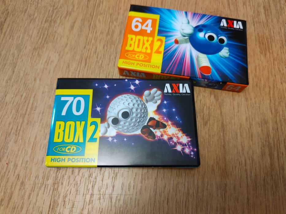 Kasety magnetofonowe AXIA BOX 2