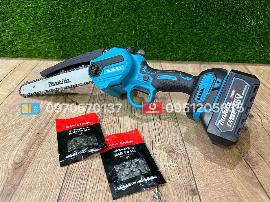 Акумуляторна міні пила ланцюгова Makita DUC370BL 36V 8Ah 2800 об/хв