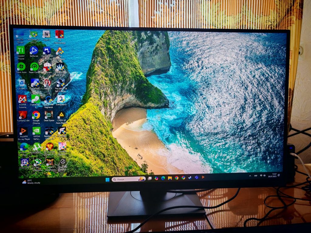 ПК з монітором 27, rtx 4080, ryzen 7500f, ssd 2ТБ, 32 ГБ оперативної