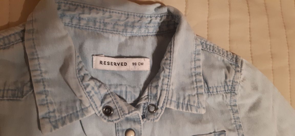 Koszula dżinsowa Reserved r. 98 dla dziewczynki