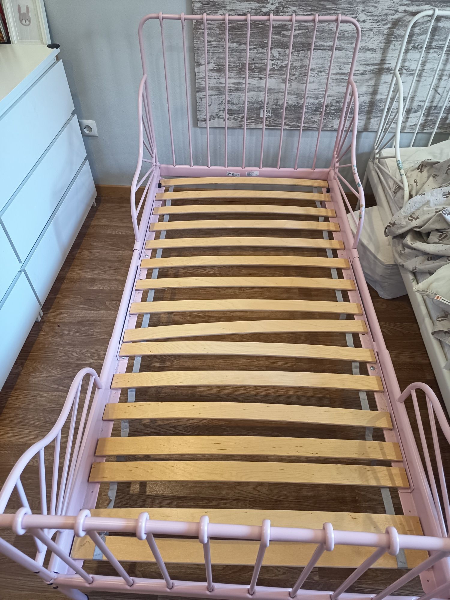 Cama extensível IKEA Rosa 80×200