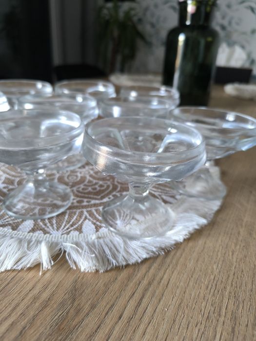 Zestaw 10 sztuk pucharki salaterki miski miseczki starocie