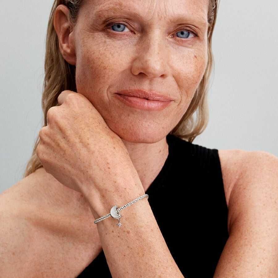 Pandora Charms Księżyc i Gwiazda Polarna
