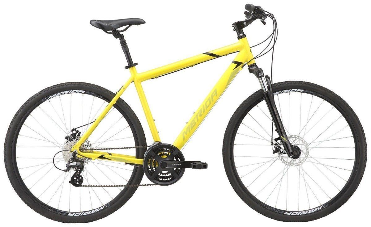 Велосипед Merida CROSSWAY 15-MD (L) SILK BRIGHT YELLOW (6110841920)