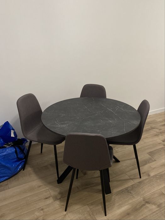PILNE Stół okrągły IKEA Mariedamm, 105cm