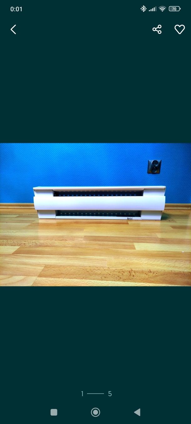 Grzejniki elektryczne pod termostat Ouellet Canada inc. 500W