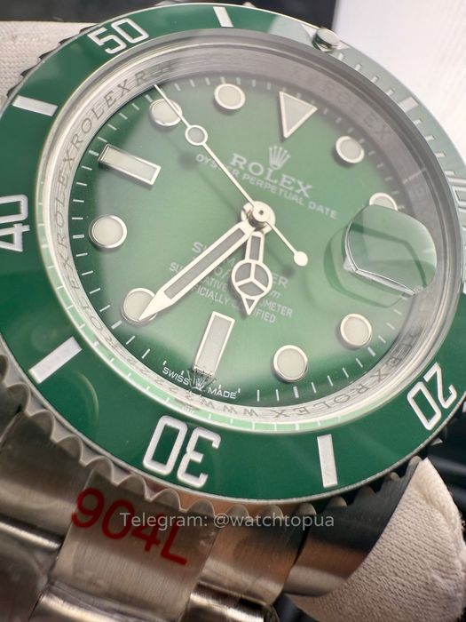 Годинник Rolex Submariner Hulk часы Ролекс