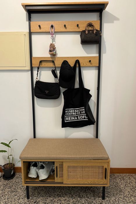 Móvel para hall de entrada e sapateira com banco — HOMA (5Five)