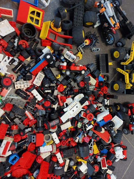 LEGO Technic ,City klocki na kg 3,7 kg