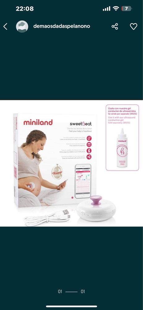 Miniland Doppler Fetal SweetBeat