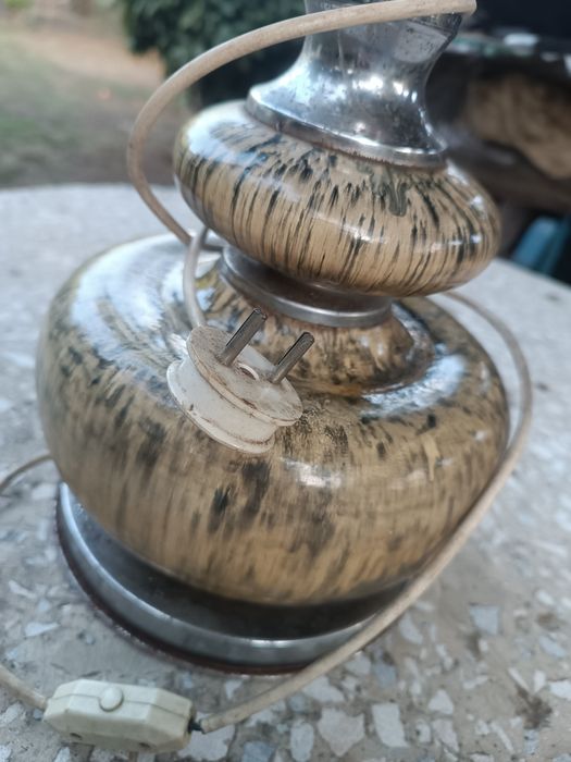 Candeeiro sem abajur, vintage