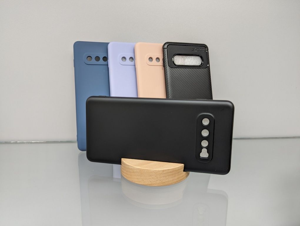 Противоударный чехол SAMSUNG S10 + Plus с кольцом чохол