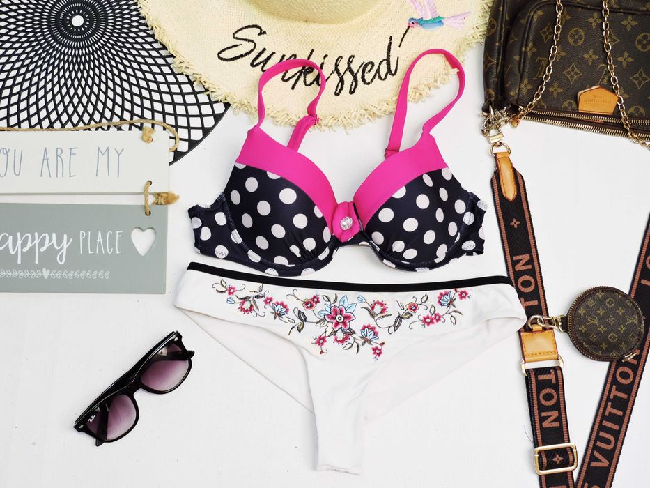 Censored Strój kąpielowy fuksja ggrochy M