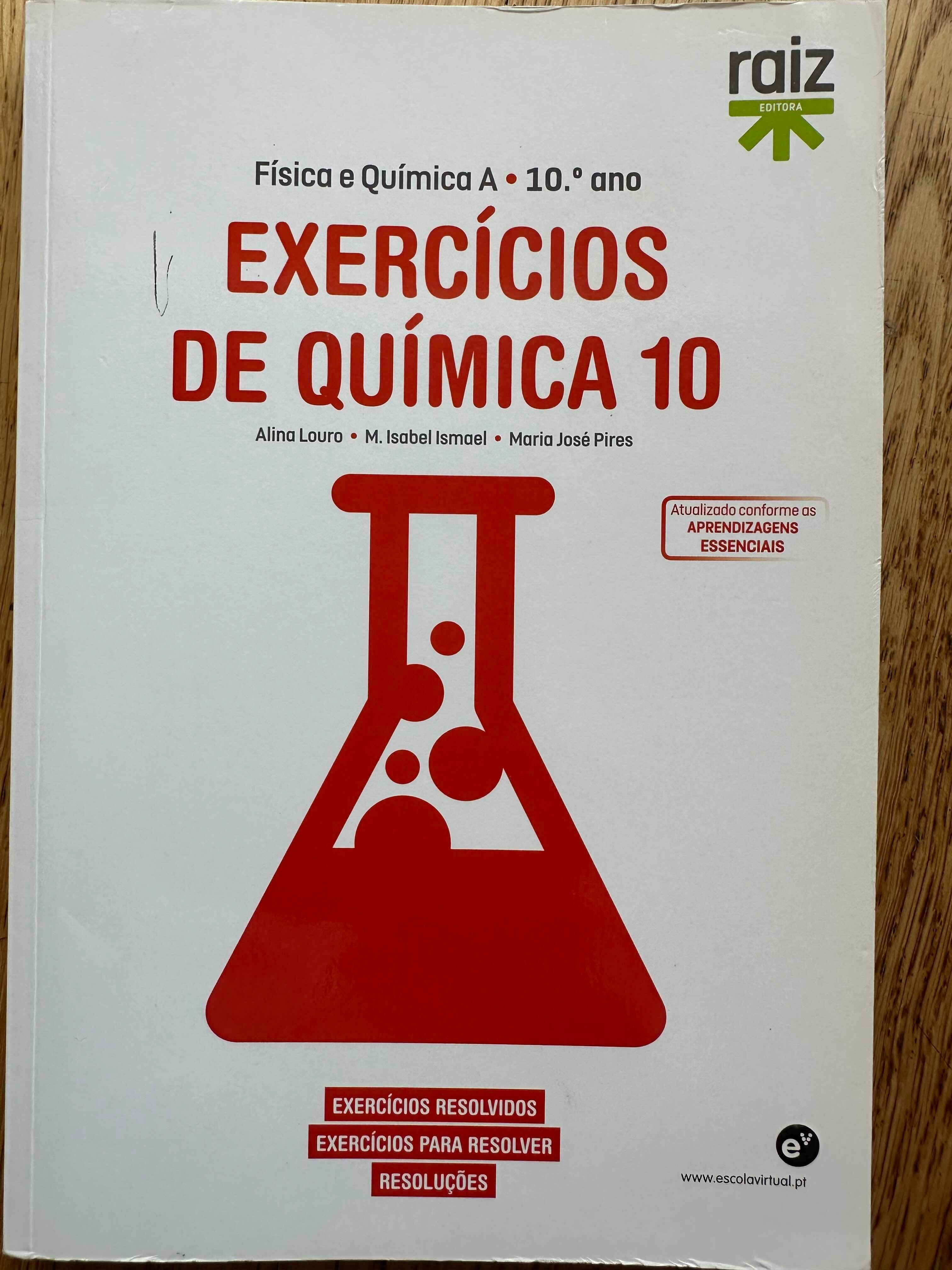 Livros Apoio Escolar Fisica e Quimca 10º e 11º ano