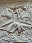 Spodenki Essentials Białe White Essentials shorts