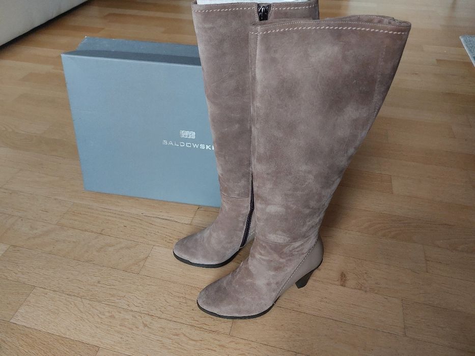 Kozaki skórzane Baldowski roz 37...jak nowe