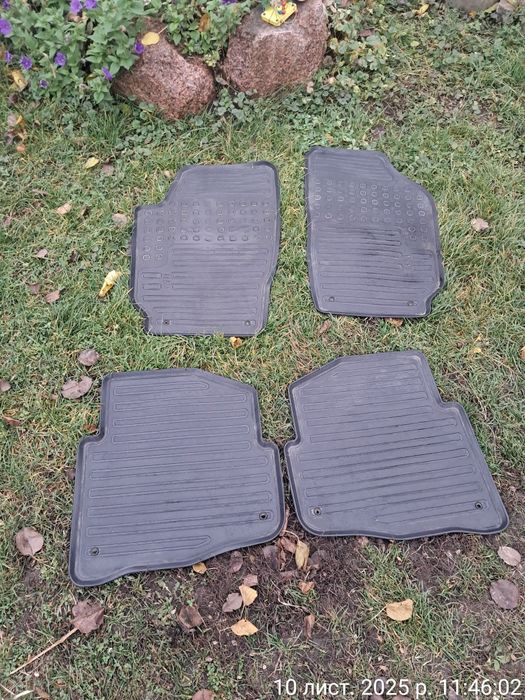 Гумові килимки  фабія, ланос, сенс