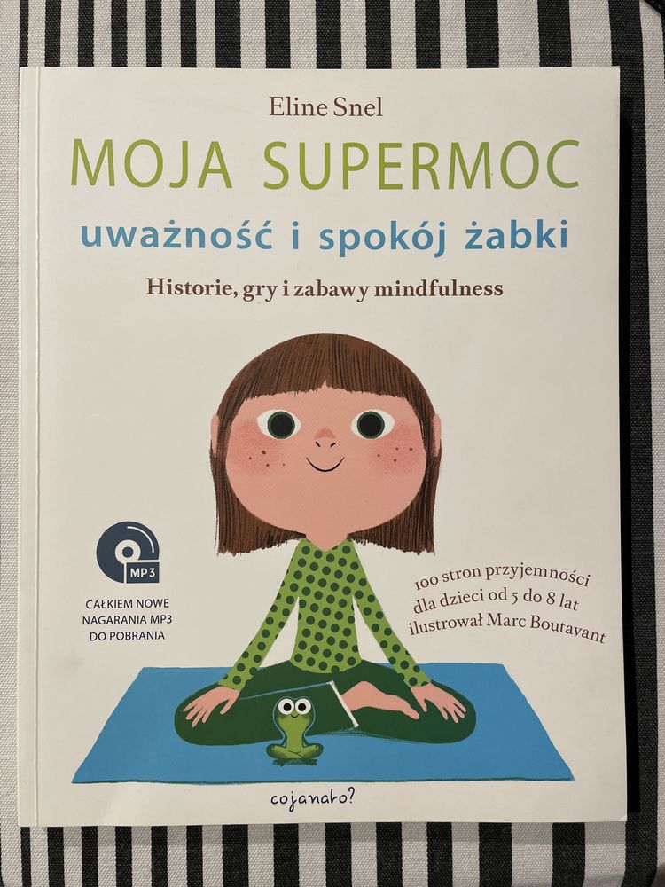 Moja supermoc, uwazność i spokój żabki - książka, ćwiczenia i CD