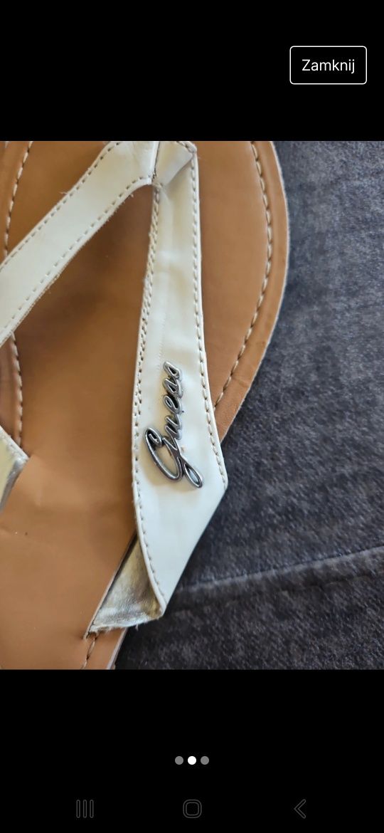 Klapki japonki Guess
