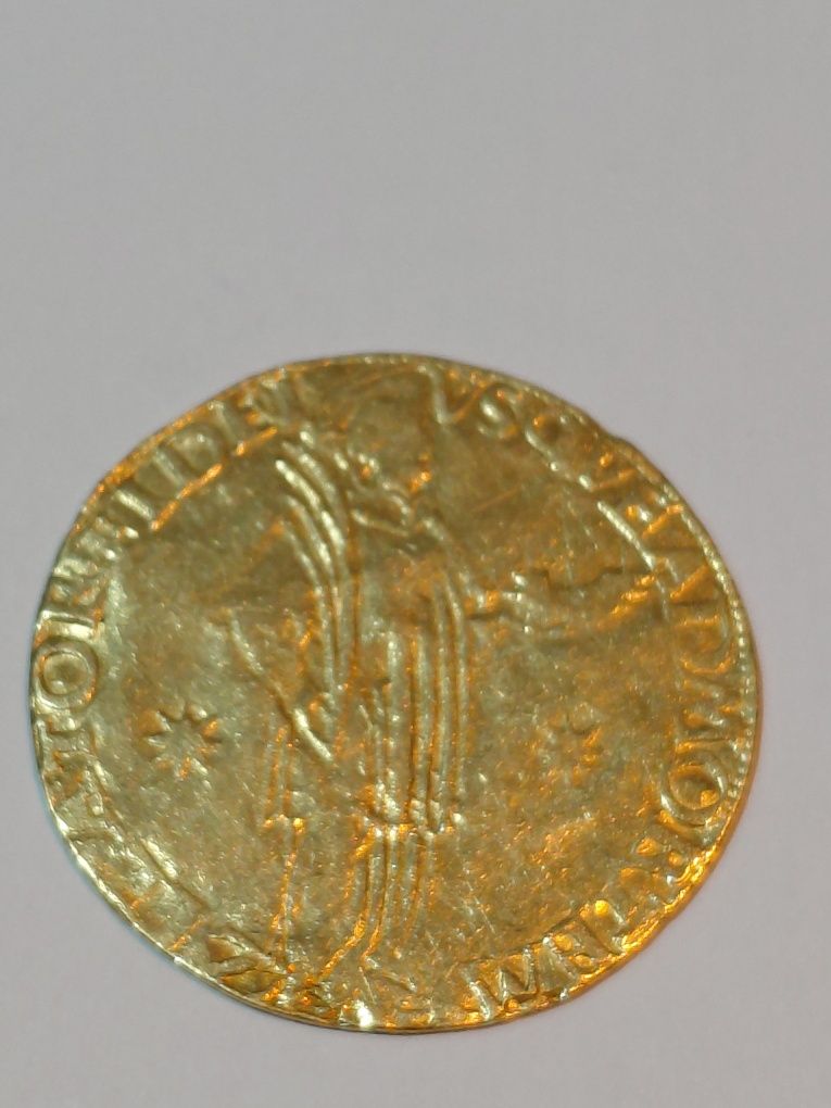 Moeda Sao Vicente [1000 Reais)D.Joao III 1521/57 Ouro