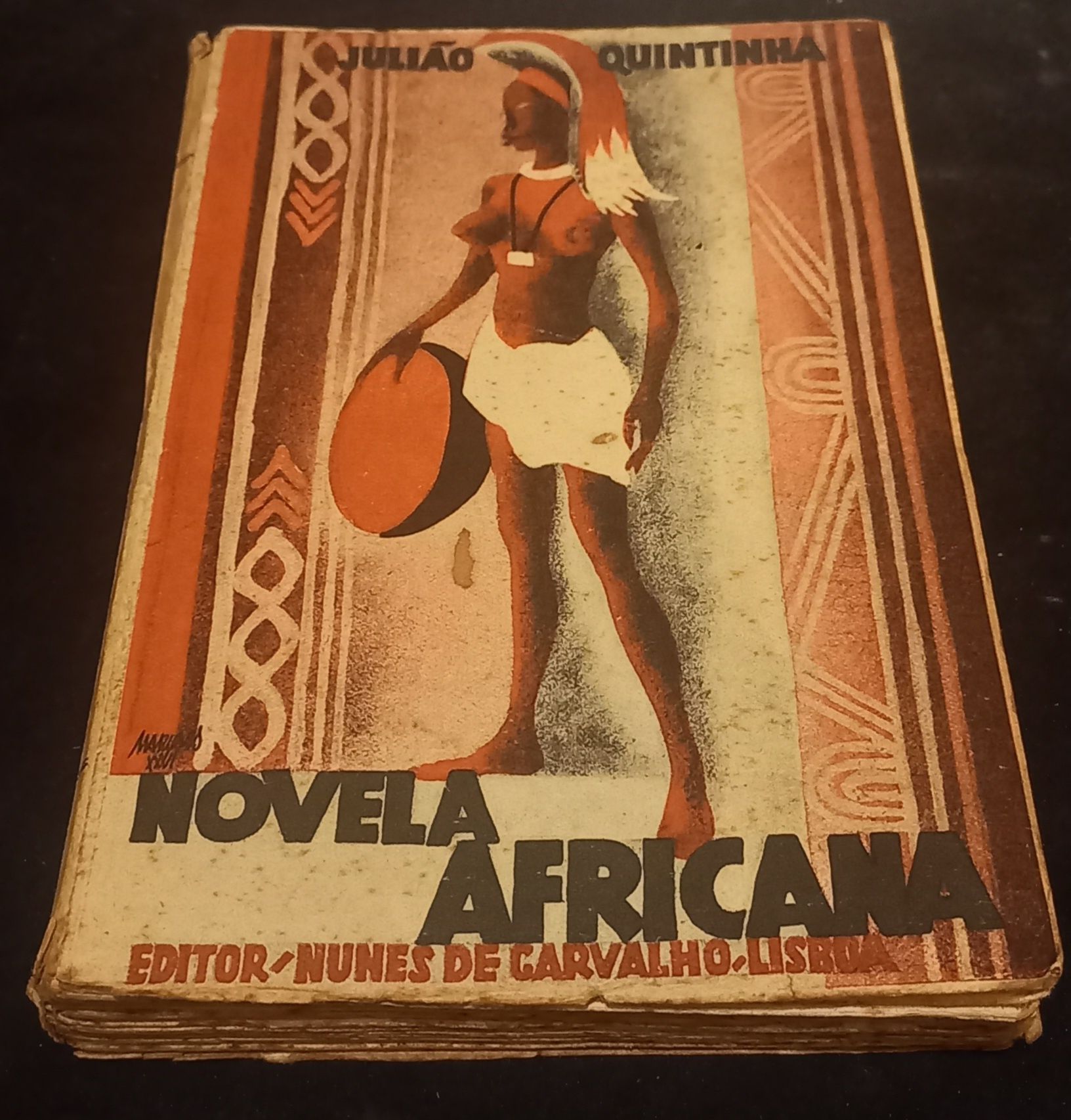Livro "Novela Africana", Julião Quintinha, 1933.