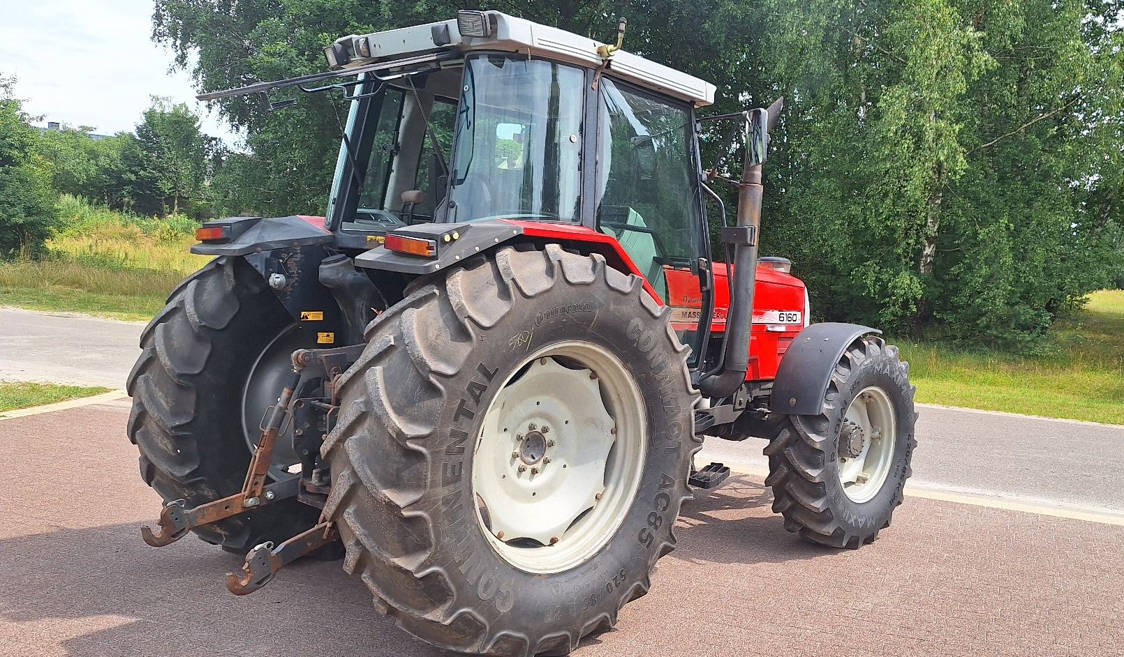Massey ferguson 6160 dynashift oryginat case mc cormick valtra