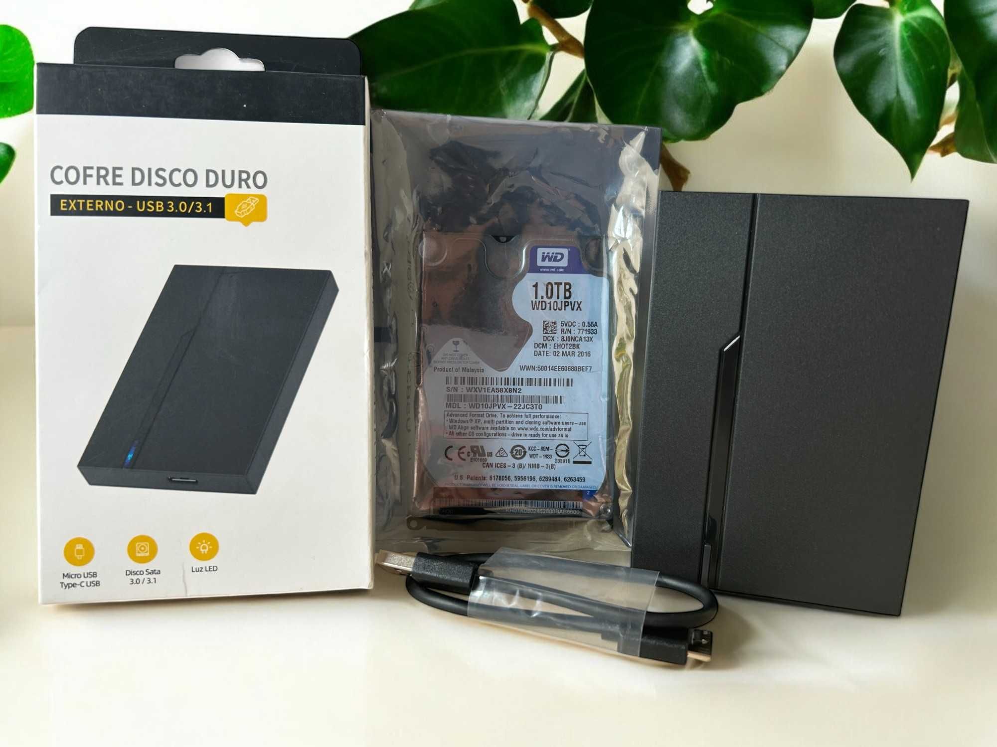 ХИТ! Внешний жесткий диск SSD/HDD USB 3.0 500GB/1TB Гарантия!