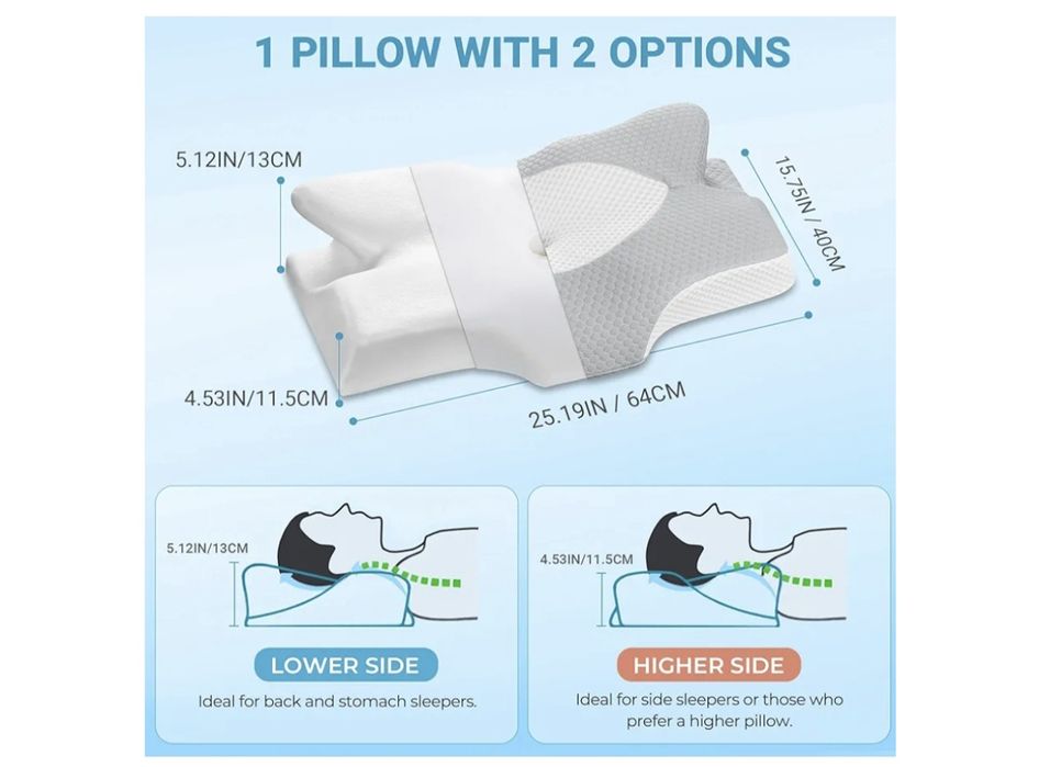 Eviros poduszka ortopedyczna ergonomiczna memory