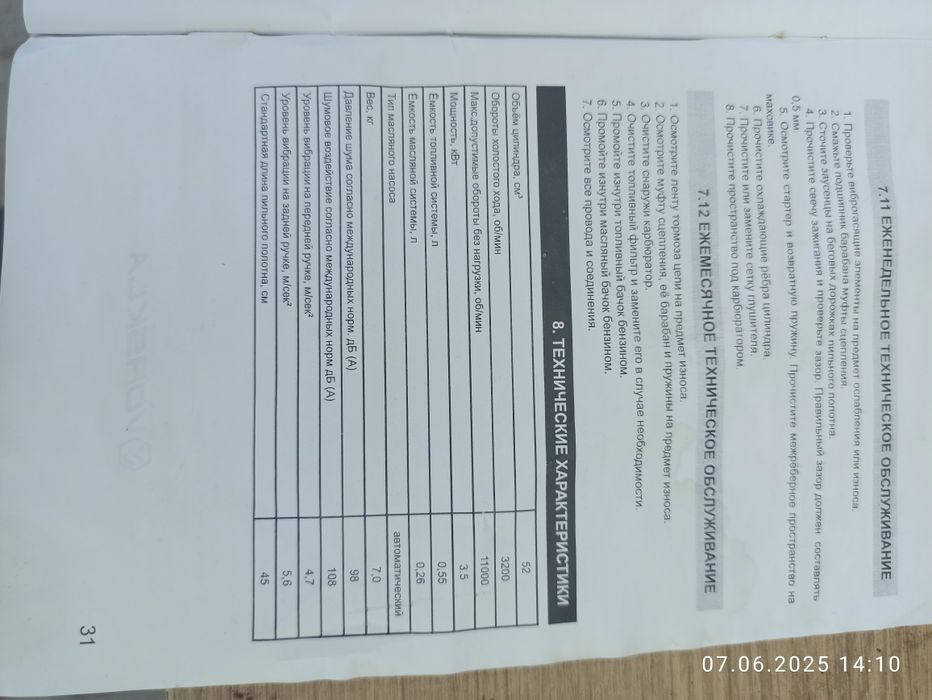 Бензопила Ворскла ПМЗ 5245.