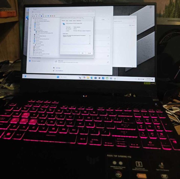 ASUS Tuf Gaming i7-12700H, 16GB, 1TB SSD, RTX 4070