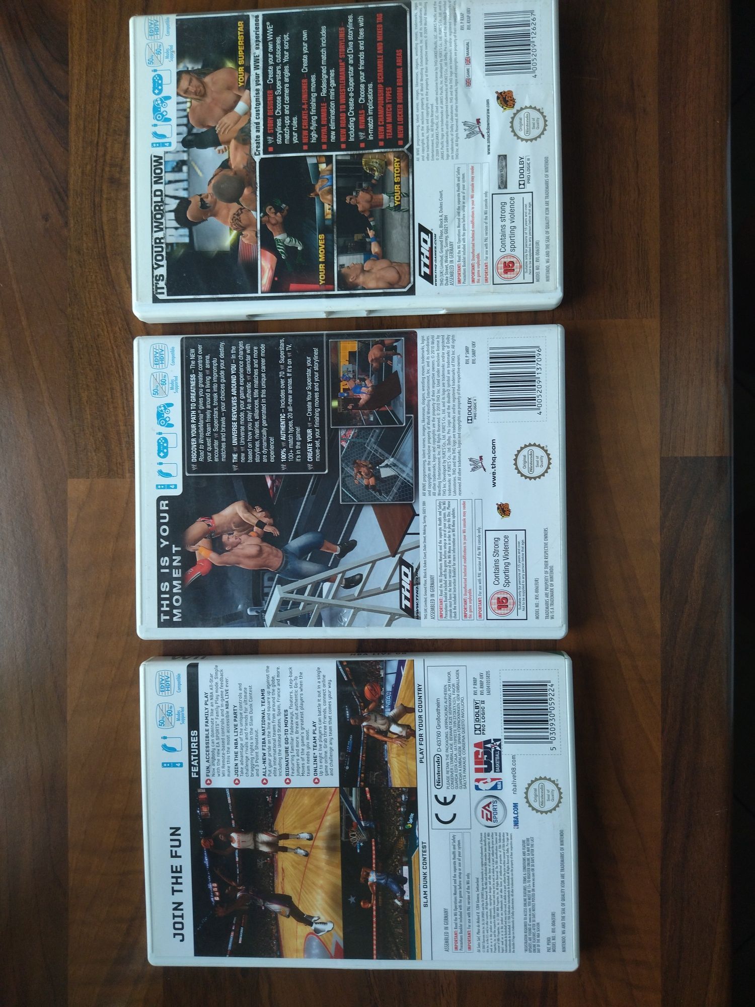 NBA LIVE 08 Smack Down gry na Nintendo Wii