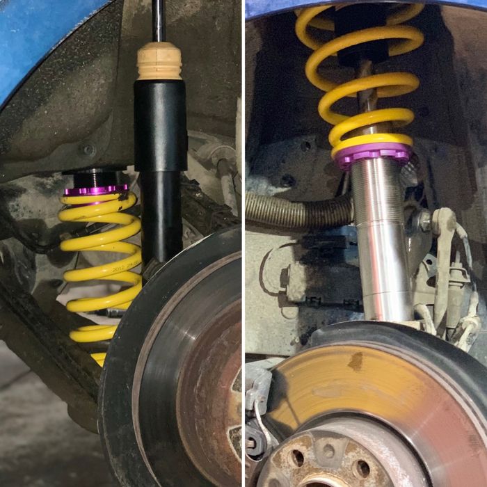 KW Coilover Variant 1 inox для BMW e92 xDrive койловери підвіска