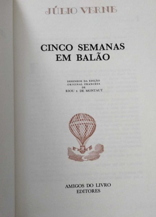 Cinco Semanas em Balão - Júlio Verne