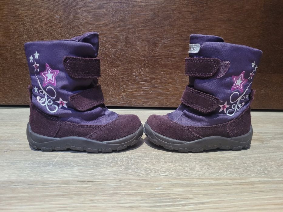 Buty ocieplane, trzewiki, śniegowce rozmiar 20 marka Elefanten