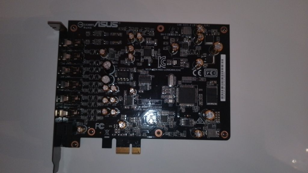 Звуковая карта Asus xonar AE PCIe 7.1 gaming