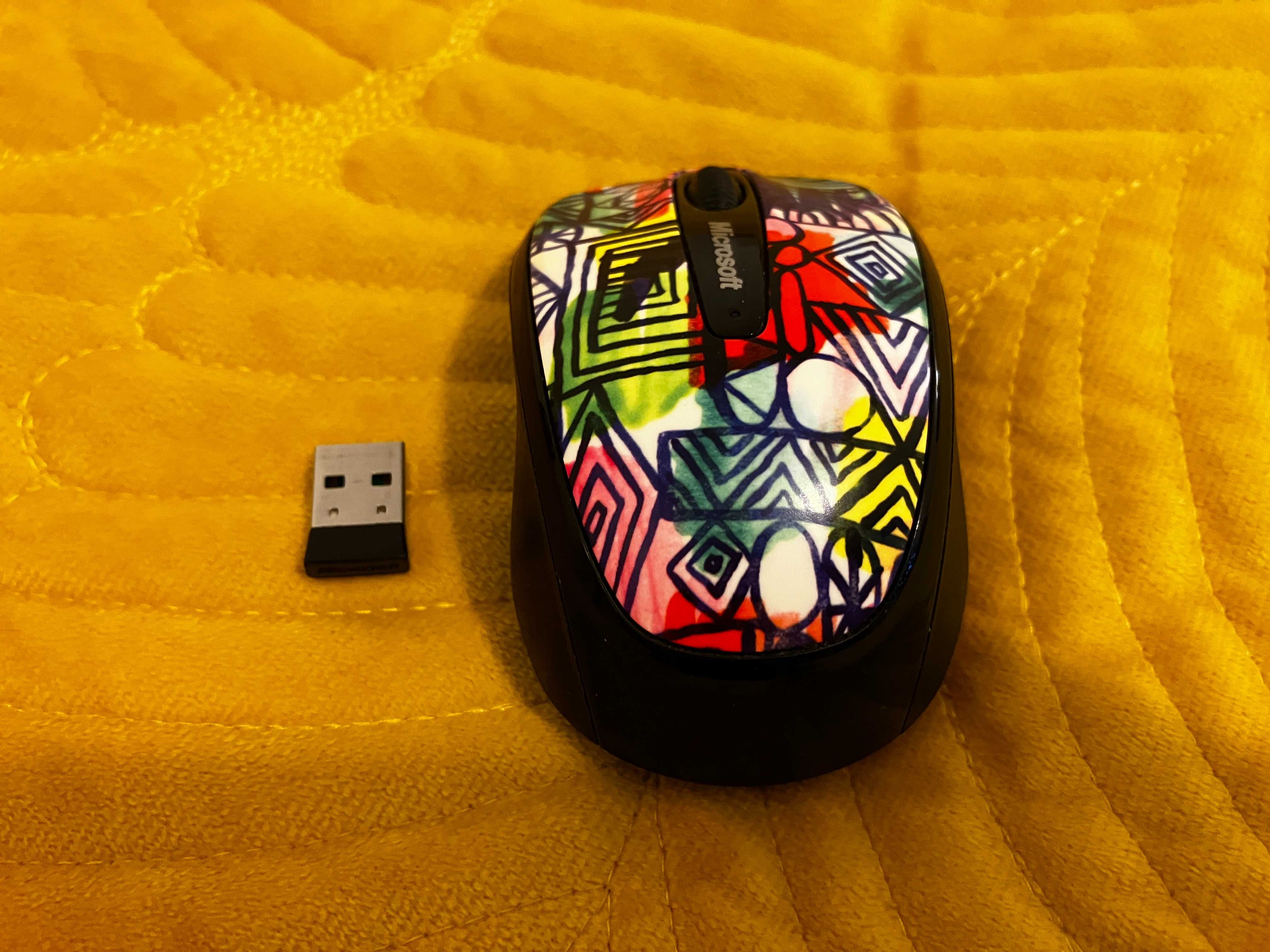 Myszka bezprzewodowa Microsoft 3500 Wireless Mobile Mouse kolorowa
