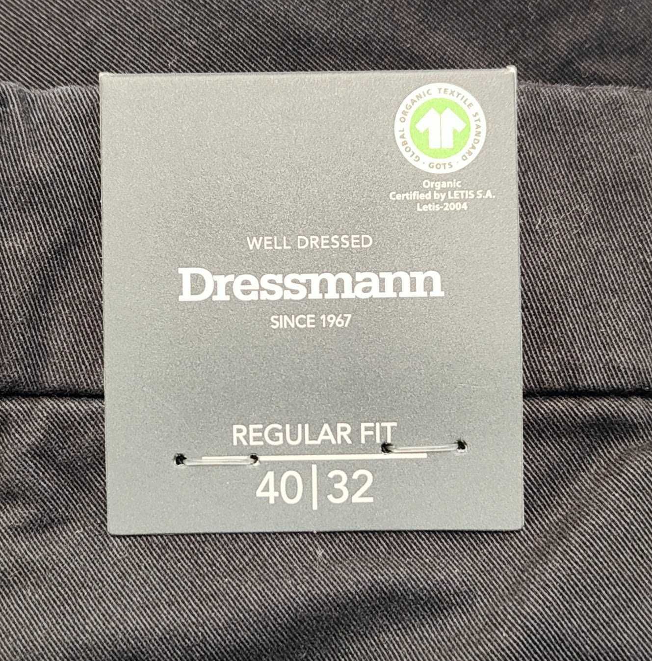Wr) DRESSMANN męskie spodnie materiałowe Roa.40/32