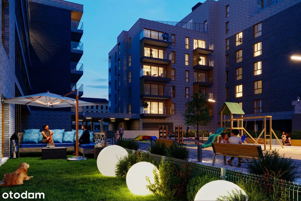 2-pokojowe mieszkanie 46m2 + balkon
