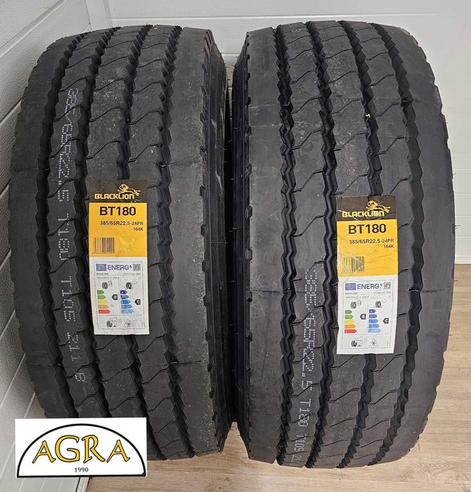 385/65R22.5 (1230netto) BLACKLION NOWA  opona opony naczepa 24PR