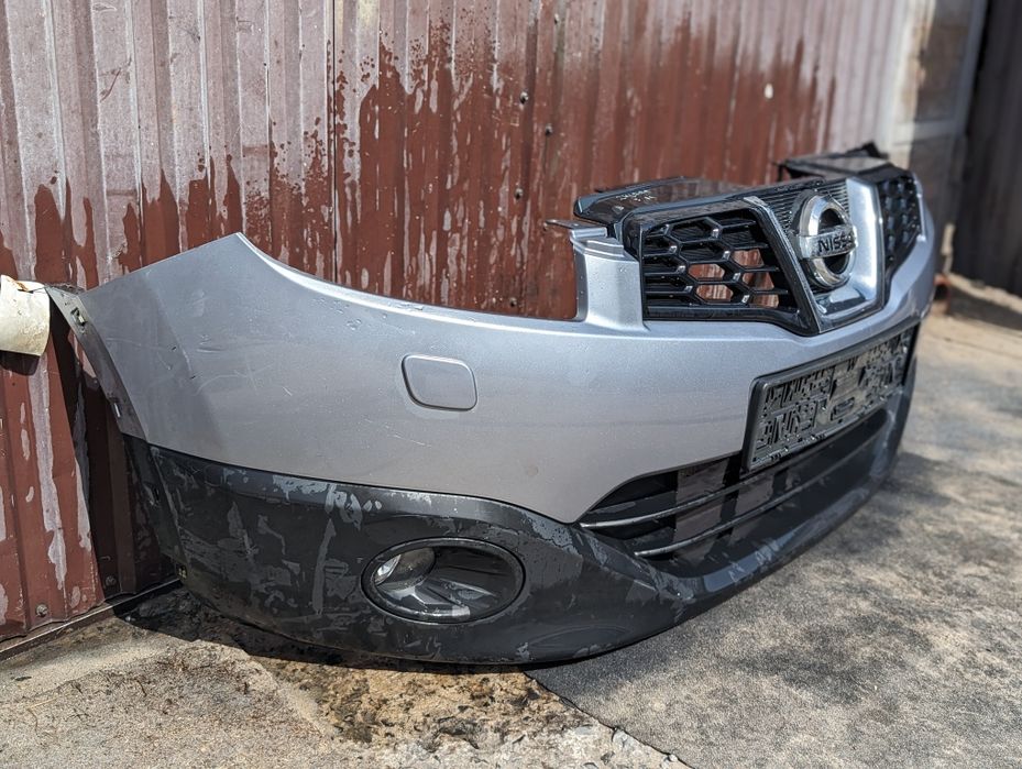 Передній бампер nissan qashqai j10 rest facelifting