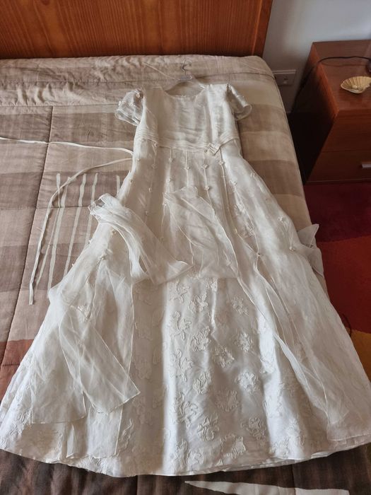 Vestido comunhão solene deslumbrante