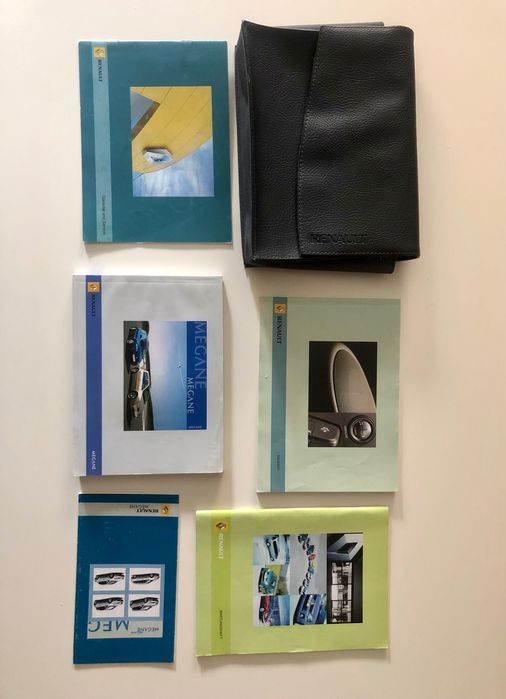 Renault Megane II Etui, książka serwisowa, instrukcja obsługi